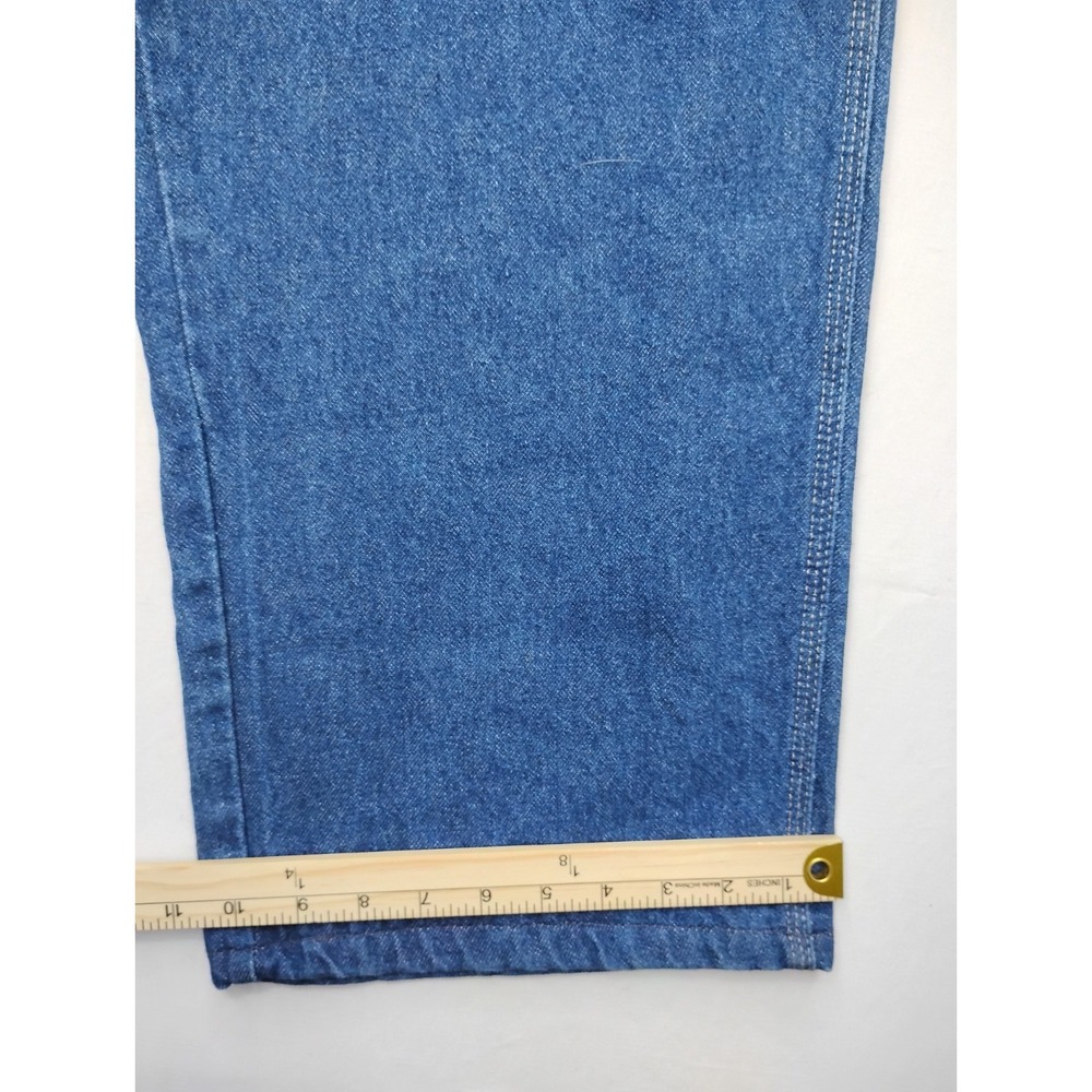 Dickies Carpenter Pants Jeans Mens 40x29 Blue Baggy Skater Hip Hop 90s Vintage - Picture 2 of 10